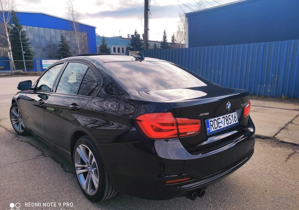 BMW Seria 3 cena 89000 przebieg: 69000, rok produkcji 2017 z Dębica małe 56